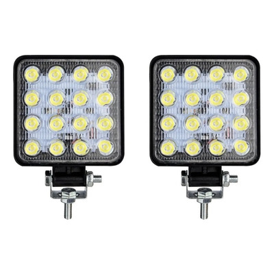 FARO 16 LED CUADRADO 48W