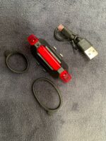LED BICI USB RECARGABLE ROJO - Imagen 4