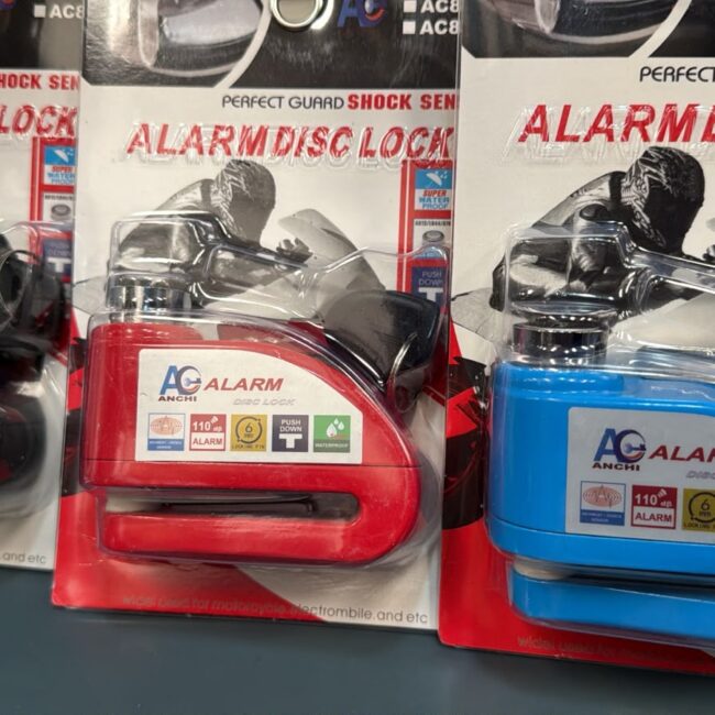 TRABA DISCO CON ALARMA 7 MM / 6 MM