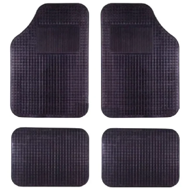 ALFOMBRA 4 PIEZAS ECONÓMICA DE GOMA