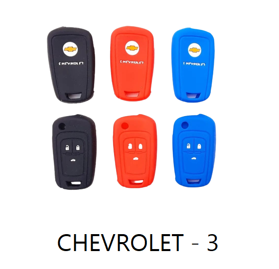 Funda de Silicona Cubrellave Chevrolet 3