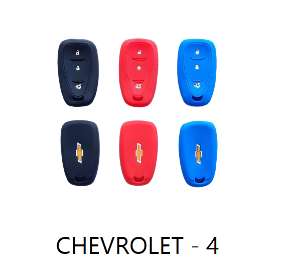 Funda de Silicona Cubrellave Chevrolet 4
