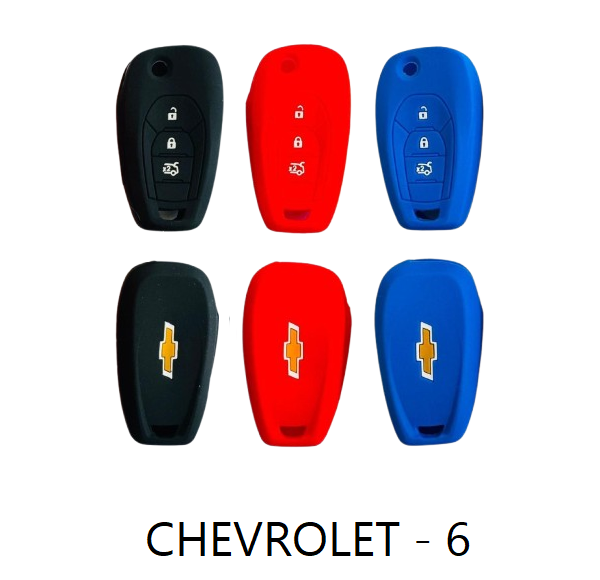 Funda de Silicona Cubrellave Chevrolet 6