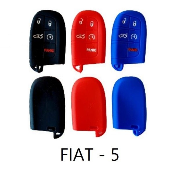 Funda de Silicona Cubrellave Fiat 5