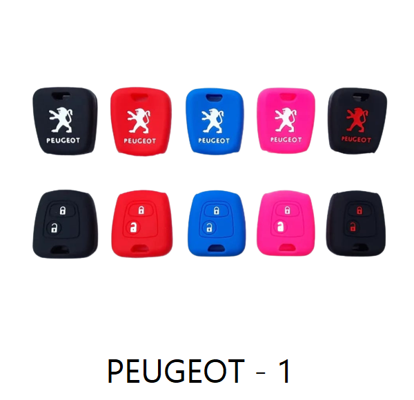 Funda de Silicona Cubrellave Peugeot 1