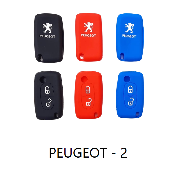 Funda de Silicona Cubrellave Peugeot 2