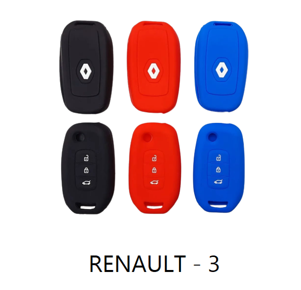 Funda de Silicona Cubrellave Renault 3