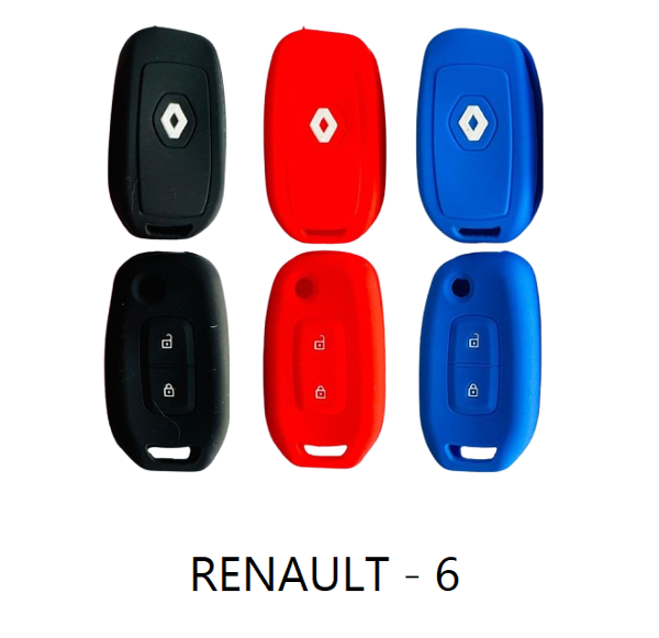 Funda de Silicona Cubrellave Renault 6