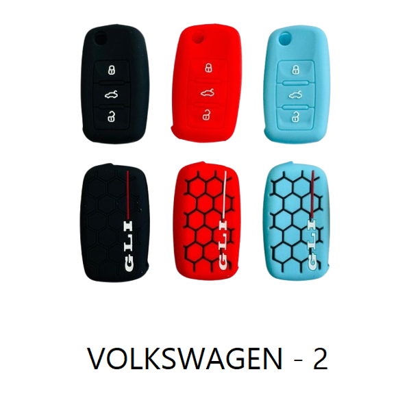 Funda de Silicona Cubrellave Volkswagen 2