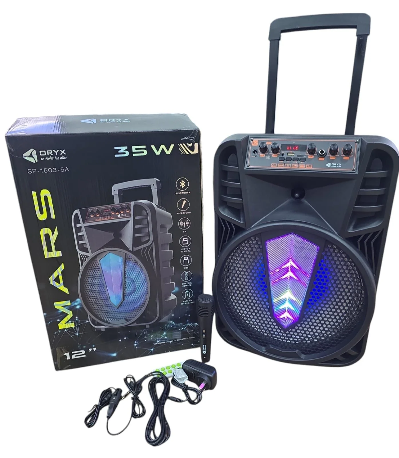 PARLANTE PORTÁTIL CARRITO ORYX MARS PARLANTE PORTÁTIL CARRITO ORYX MARS