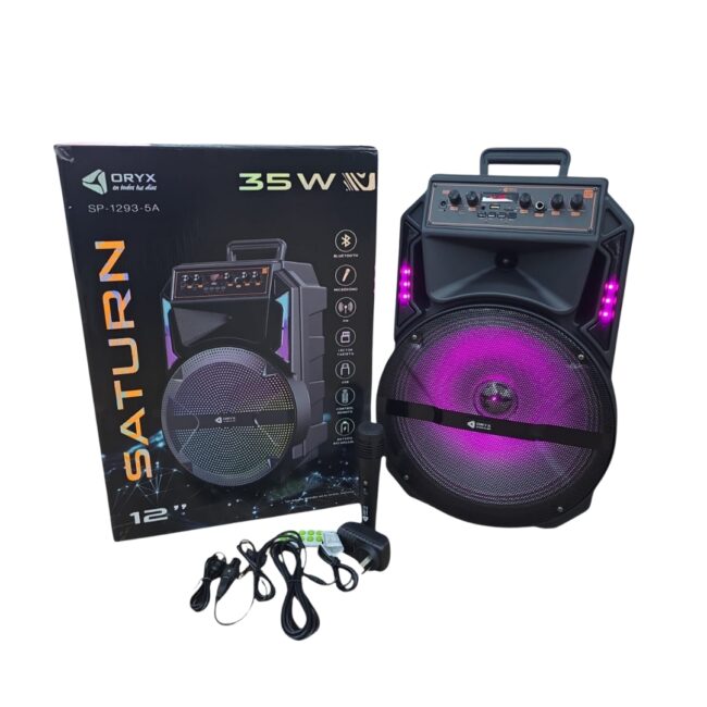 PARLANTE PORTÁTIL CARRITO ORYX SATURN