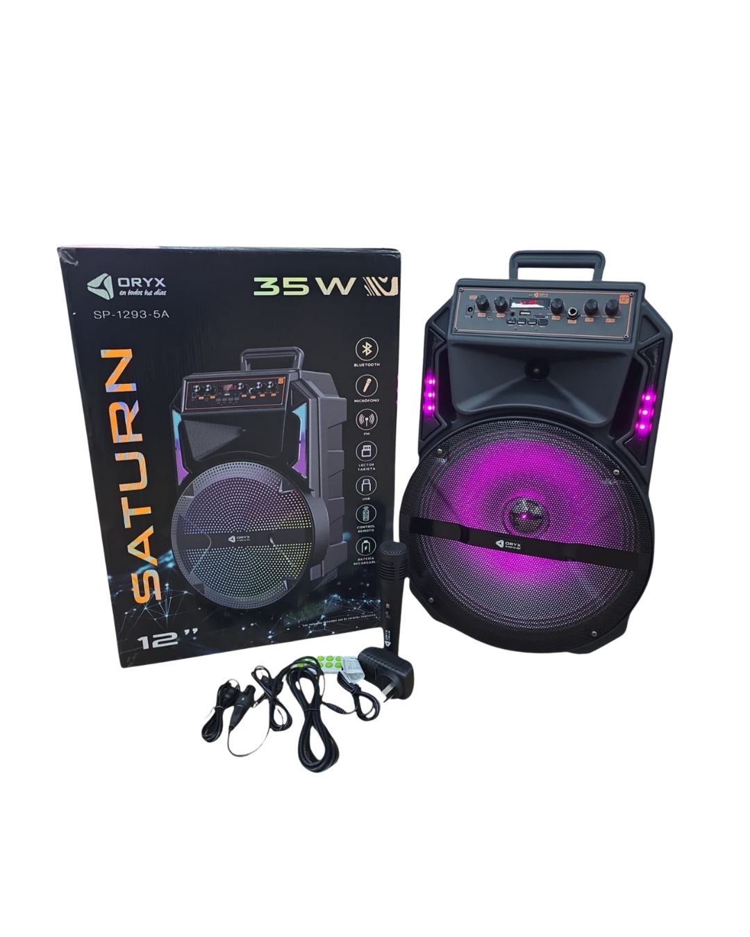 PARLANTE PORTÁTIL CARRITO ORYX SATURN PARLANTE PORTÁTIL CARRITO ORYX SATURN