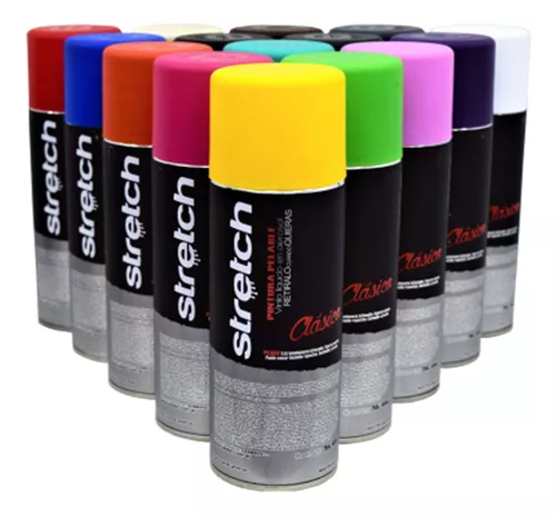 PINTURA EN AEROSOL REMOVIBLE STRETCH PINTURA EN AEROSOL REMOVIBLE STRETCH