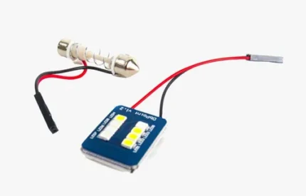 PLAQUETA LED BLUE&WHITE