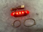 LED BICI USB RECARGABLE ROJO - Imagen 6