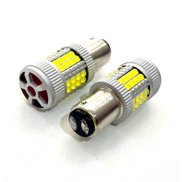 2 POLOS 40 LED BLANCA CANBUS POR PAR POTENCIADA