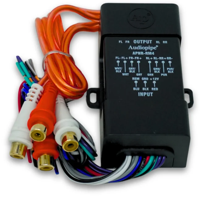 ADAPTADOR DE IMPEDANCIA AUDIOPIPE 4 CANALESwebp