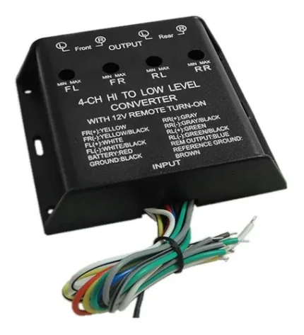 ADAPTADOR DE IMPEDANCIA BLAULINE 4 CANALES