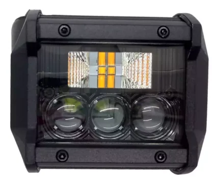 FARO COMBINADO 25W 9,5CM BLANCO CON ÁMBAR