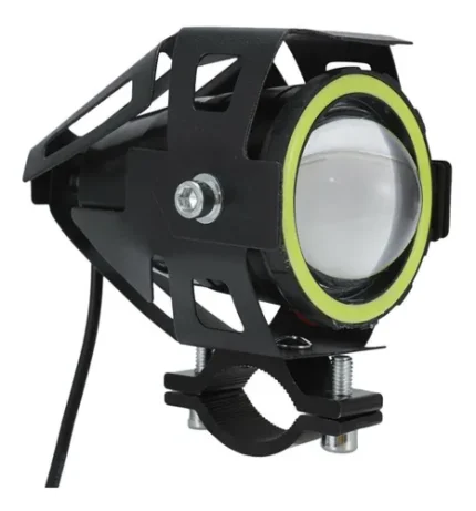 FARO LED LUPA PROYECTOR CON OJO DE ANGEL (IDEAL MOTO O FARO AUXILIAR)