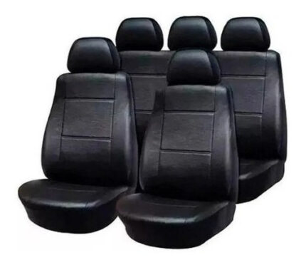 FUNDA ASIENTO NEGRO LISO O COMBINADO