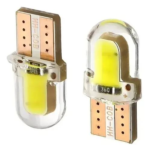 T10 SILICONADA CORTA BLANCA