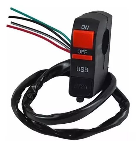 TECLA PARA MOTO ON_OFF CON USB TECLA PARA MOTO ON_OFF CON USB