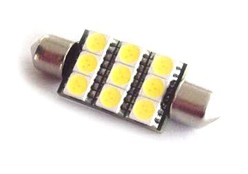 TUBULAR 39 MM 9 LED SMD 5050