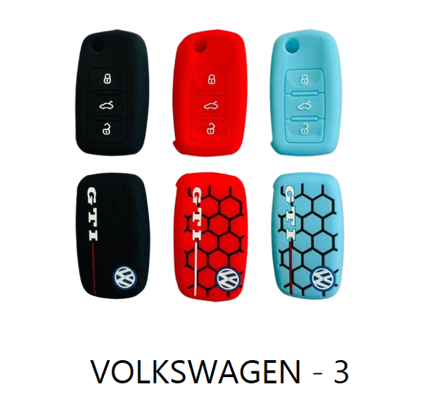 Funda de Silicona Cubrellave Volkswagen 3