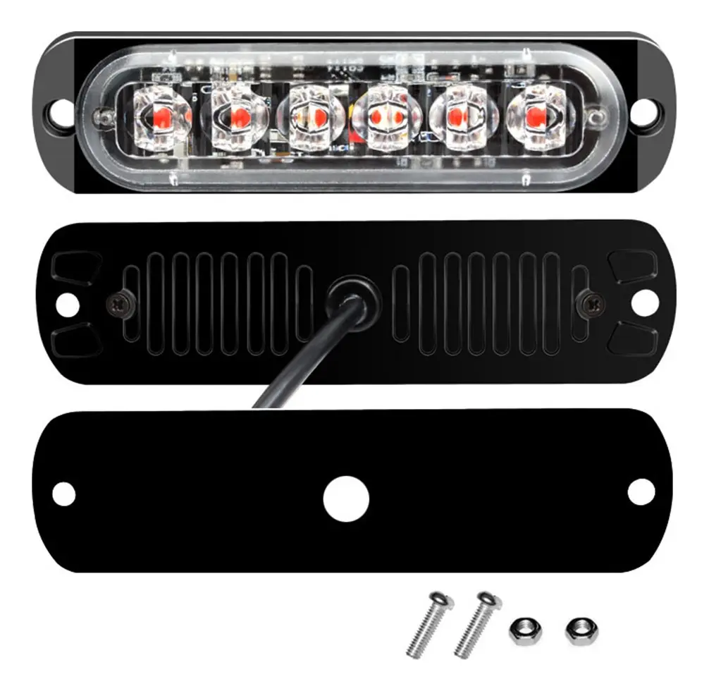 D_NQ_NP_2X_644983-CBT74994498799_032024-F-2-lateral-faro-led-barra-estrobo-18-funcion-para-moto-camion FARO ESTROBO 6 LED 18 EFECTOS - Imagen 1