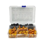CAJA DE TORNILLOS ANODIZADOS DORADO