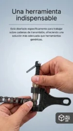 ACORTA CADENA MOTO 420-530 ACERO - Imagen 3