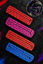 CADENAS DE COLORES PARA MOTO 428 x 128L